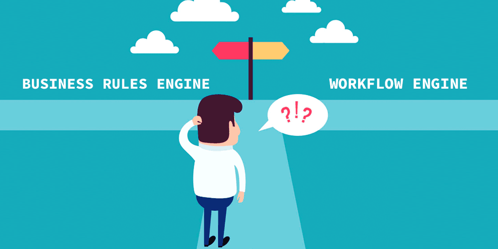 Employee confused about what is workflow engine and business rules engine